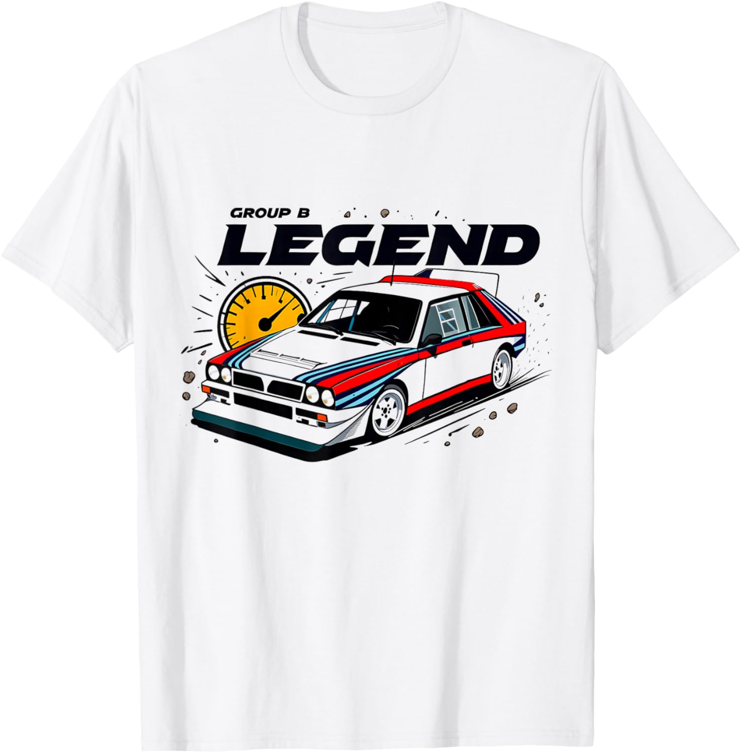 Group B Rally Legend 80s Classic Car Motorsport Apparel T-Shirt S разноцветный
