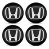 4pcs 56MM Car Wheel Center Hub Cap Logo Stickers Rim Cover For Honda Civic Odyssey Vezel Accord Pilot Fit XRV CRV HRV Dio