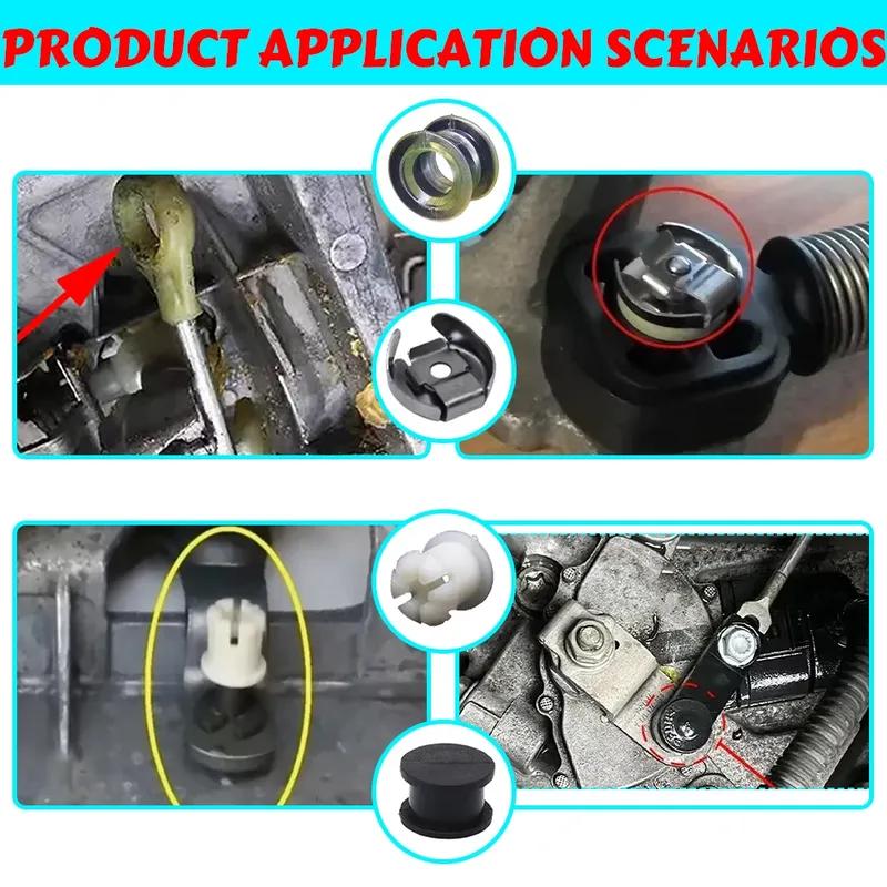 10X Getriebe Schaltkabel Gestänge Buchse Gummi Reparaturkit Für Ford Kuga Escape Chevrolet GMC Kia Nissan Hyundai