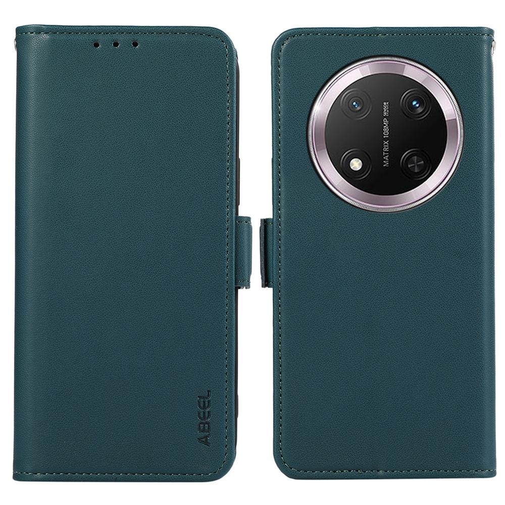 For Honor Magic7 Lite 5G/X9c 5G/X60 Pro 5G Deksel Skinn Telefondeksel med RFID-blokkerende Lommebok