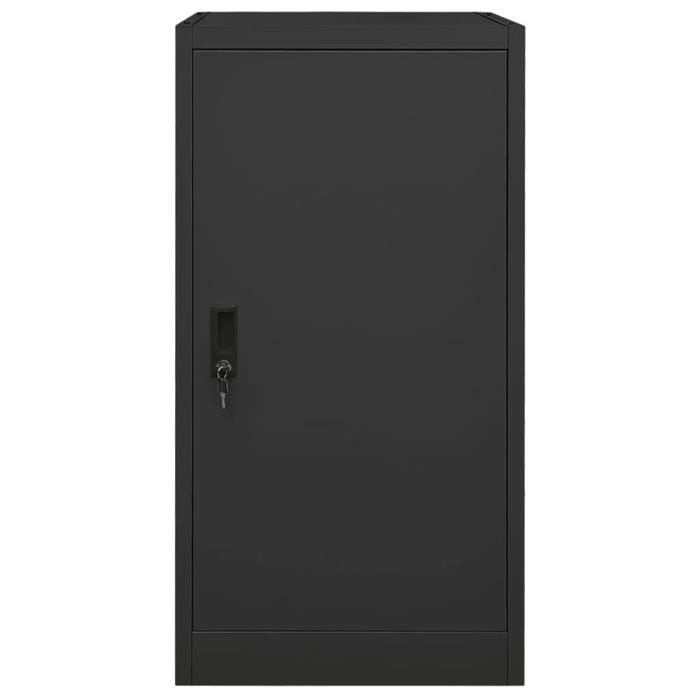 VidaXL Armoire à selles Anthracite 53x53x105 cm Acier 339606