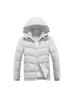 Light Cotton Coat Men's Winter Fashion New Solid-colour Slim Removable Cap Thickened Hooded Comfortable and Versatile Jacket