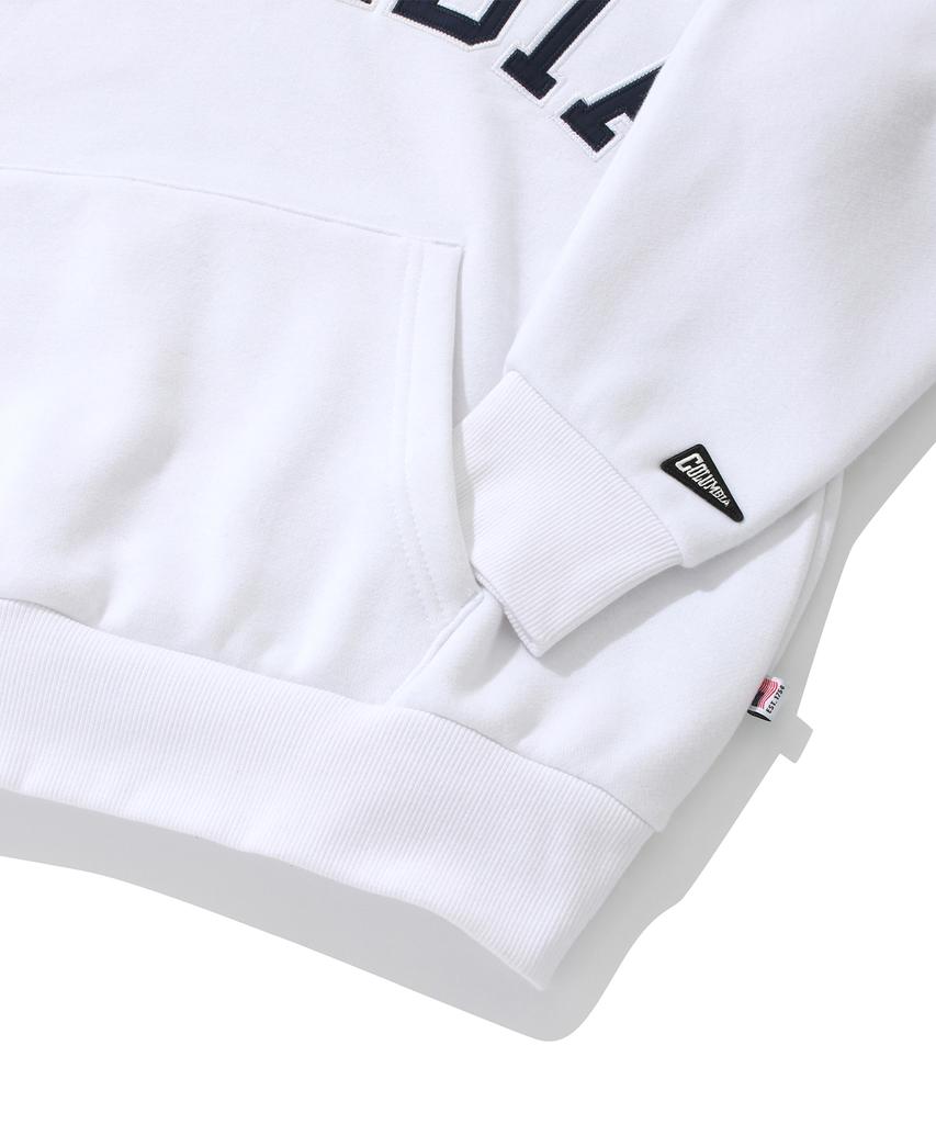 COLUMBIA Arch Over-Fit Fleece Hoodie White