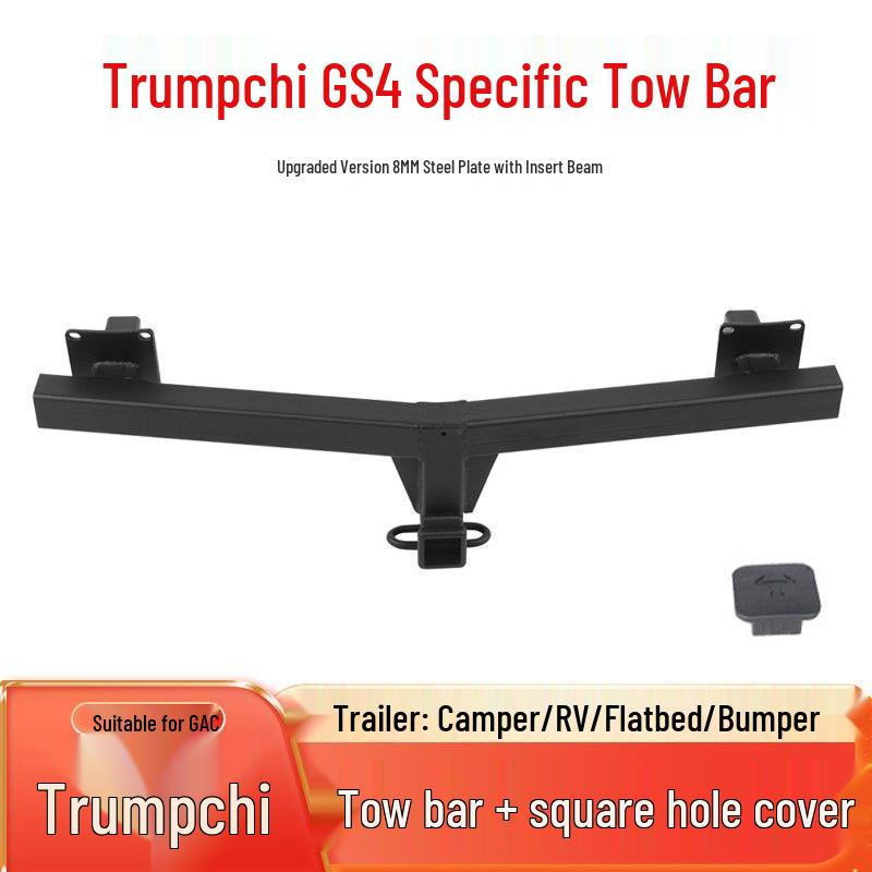 Compatible for converting Trumpchi GS8, GS4, GS5, and GS7 trailer hooks into towing or rear towing hooks.