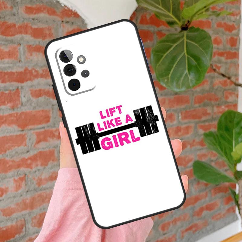 

Fitness Girl Gym Cover For Samsung Galaxy A55 A35 A25 A15 A52 A32 A12 A14 A34 A54 A51 A71 A13 A33 A53 Case Samsung A34 5G
