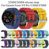 Cinturino in Silicone Quick Fit 22 26mm per Garmin fenix 9 9Pro 51mm 47mm 8 E 7 7X 6 6X Pro 5X 5 Plus Cinturino per Orologio Forerunner 955 965 970 Tactix 8 Braccialetto