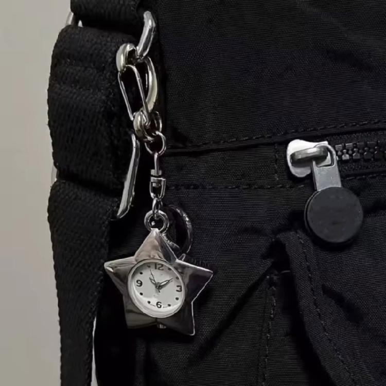 Trendy Star Designs Keyring Jewelry Pieces Sturdy Alloy Construction Portable Designs Versatile Styling