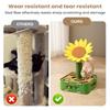 Cat Puzzle Toy Sunflower Design Puzzle Cat Enrichment Toys Game Enrichment Scratcher For Training Mental Exercise Indoor Play