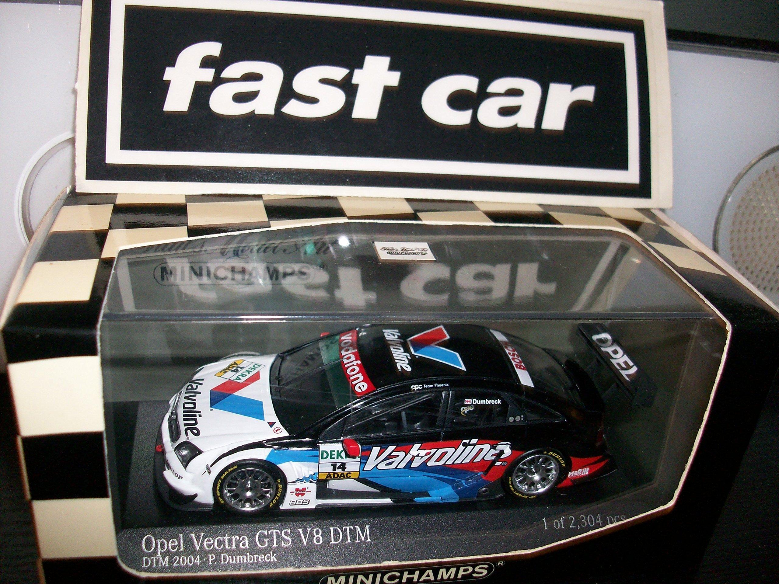 

1/43 Opel Vectra GTS V8 DTM 2004 Valvoline синий