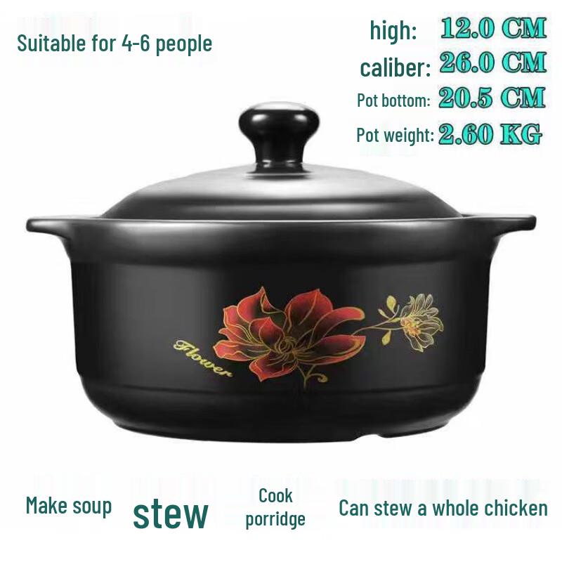 Multi-Functional Ceramic Casserole Pot