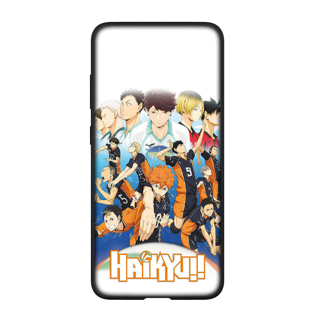Phone Case for iPhone 17 16 15 Plus XR Huawei P30 P20 Lite Redmi Note 14 12 11 13 Pro Max OPPO A60 A80 A40 A18 A38 Shoyo Hinata Haikyuu Karasuno Cover