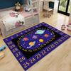 Kids Area Rug ABC Learning Rug Crawling Mat Non Slip Children's Room Carpet for Classrooms School Nursery Children's BedrooM