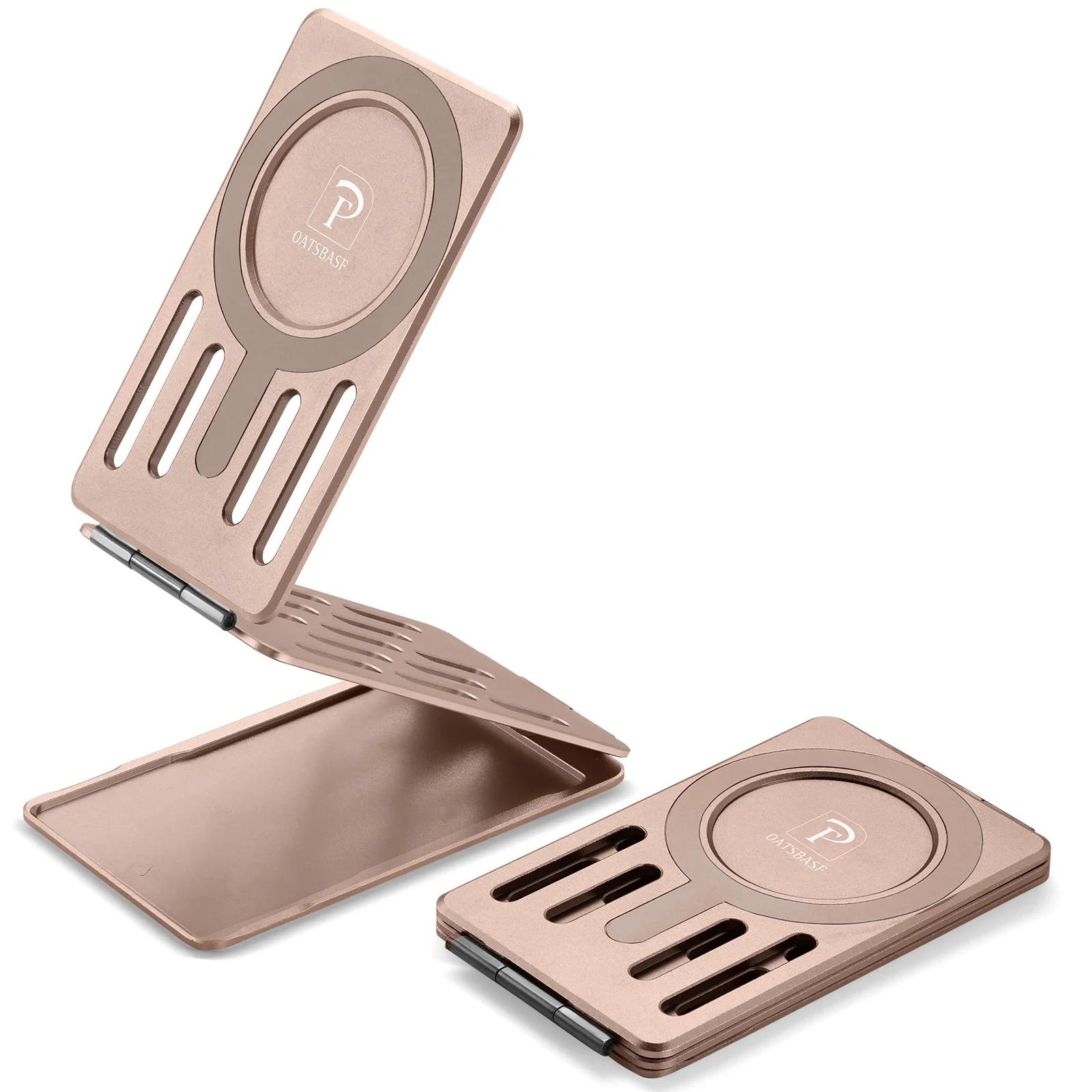 

Eary Magnetic Cell Phone Stand For DeskTop Adjustable for Magsafe Stable Base for iPhone 17 16 Samsung Office Desk Accessories пустельний