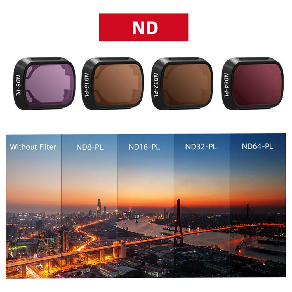 6pcs ND Filter Set Compatible with DJI Mini 3/Mini 3 Pro Multi-Coated HD Glass