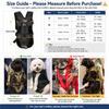 Pet Carrier Backpack for Dogs Cat Thickened Sponge Pet Front Dog Carrier Backpacks Portable Puppy Transportation Dog Bags