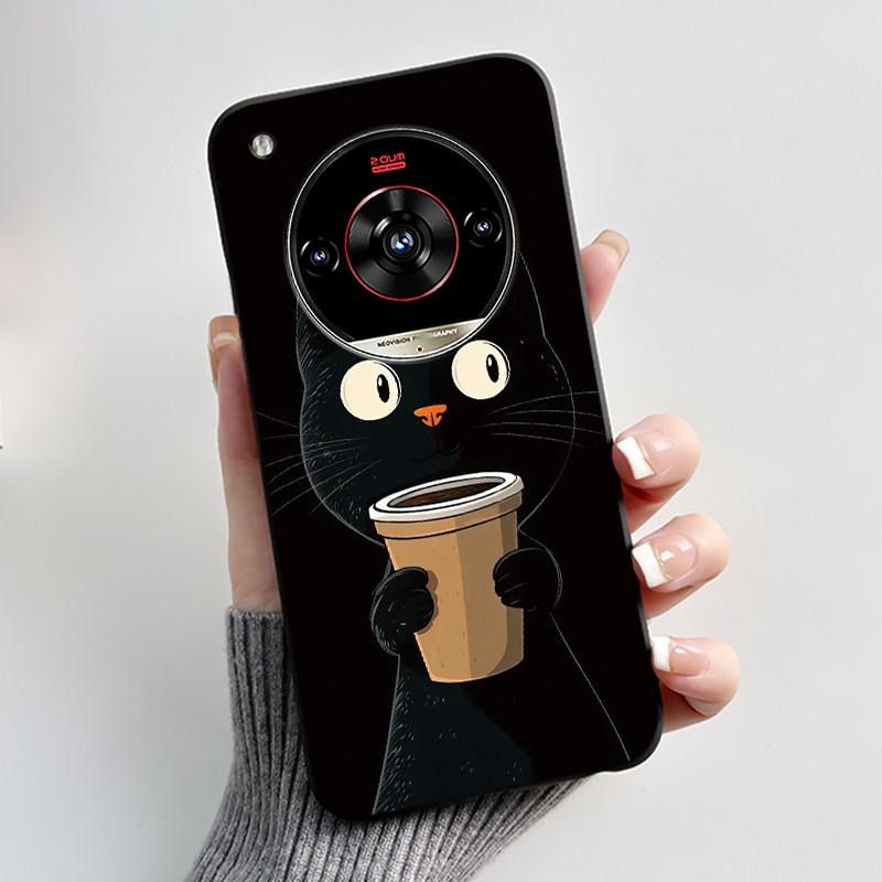 Funda Para ZTE Nubia Focus 2 Ultra Funda Z2463N Estética Lujo Linda Genial Niños Niñas Funda de Silicona Suave para Nubia Focus2 Ultra 5G