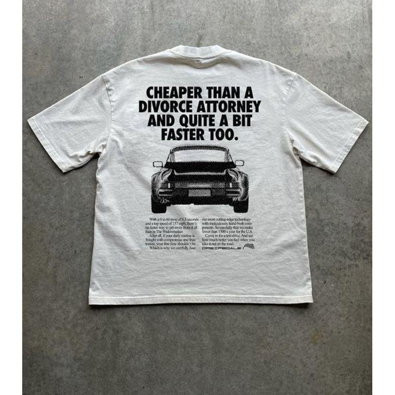 

Make Money for Charity 260G Heavy Weight Pure Cotton! American Vintage Street Vintage Print Men s and Women s Short Sleeve T-Shirt White 2XL [260g Heavy weight pure cotton]]