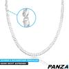 PANZA Curb Necklace Stainless Steel Curb Chain King Chain Men & Women