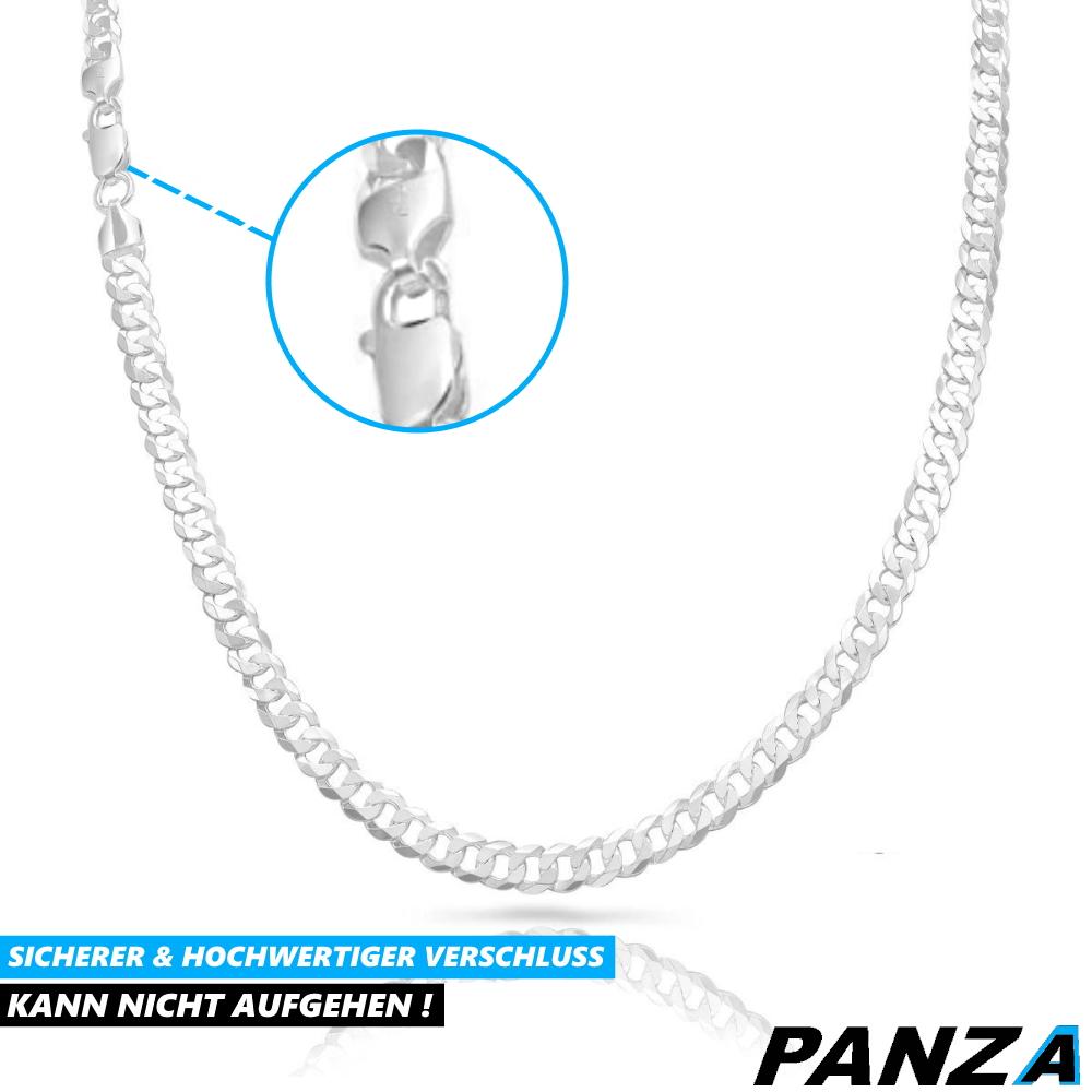 PANZA Curb Necklace Stainless Steel Curb Chain King Chain Men & Women