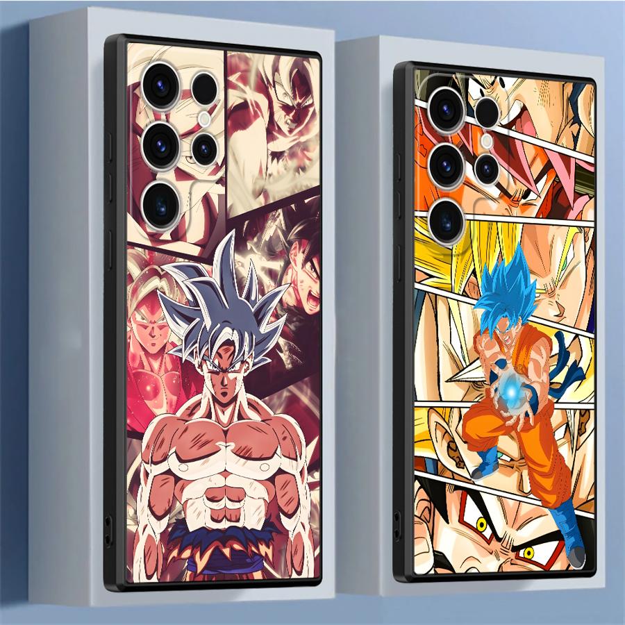 Case for Samsung Galaxy S26 S25 Ultra S24 Plus Note 20 Ultra 8 9 10 S10 S9 S23 S21 FE S20 Funda Phone Cover Dragon Ball Goku