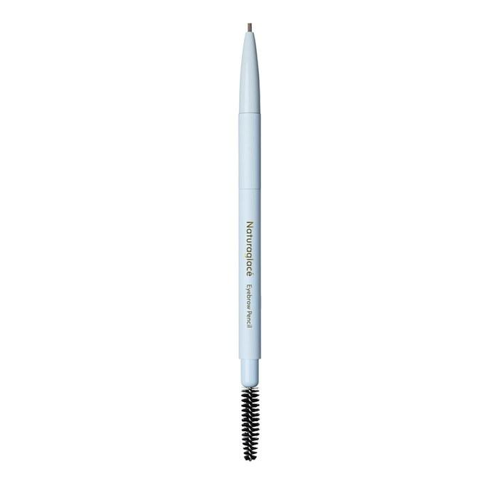 [Naturaglace] Eyebrow Pencil N 02 Medium Brown – Soap-Washable, Plant-Based Skincare, Organic