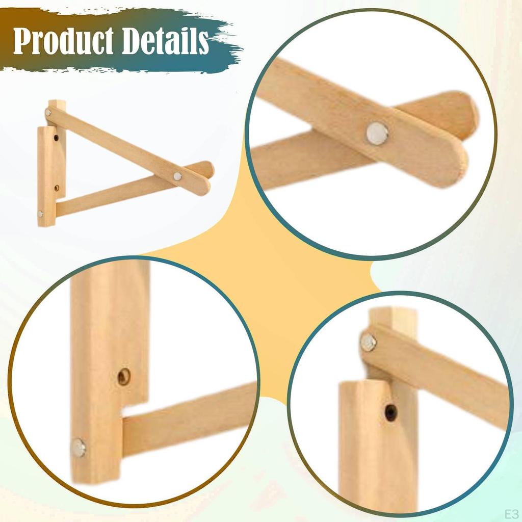 Shelf Brackets Angle Decor for Living Room Support Corner