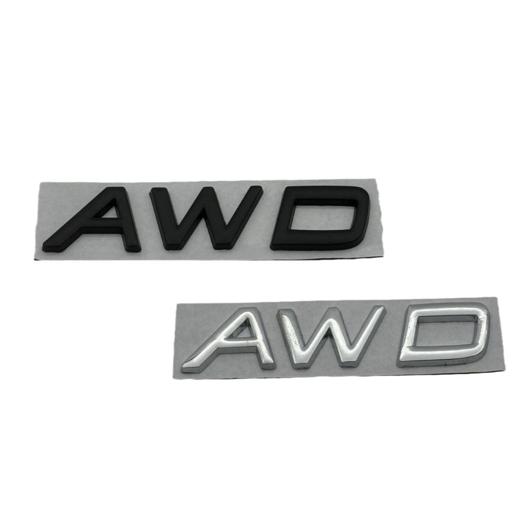 AWD B5 B6 Rear Emblem Car Sticker for Volvo S60 V60 S80 XC60 XC90