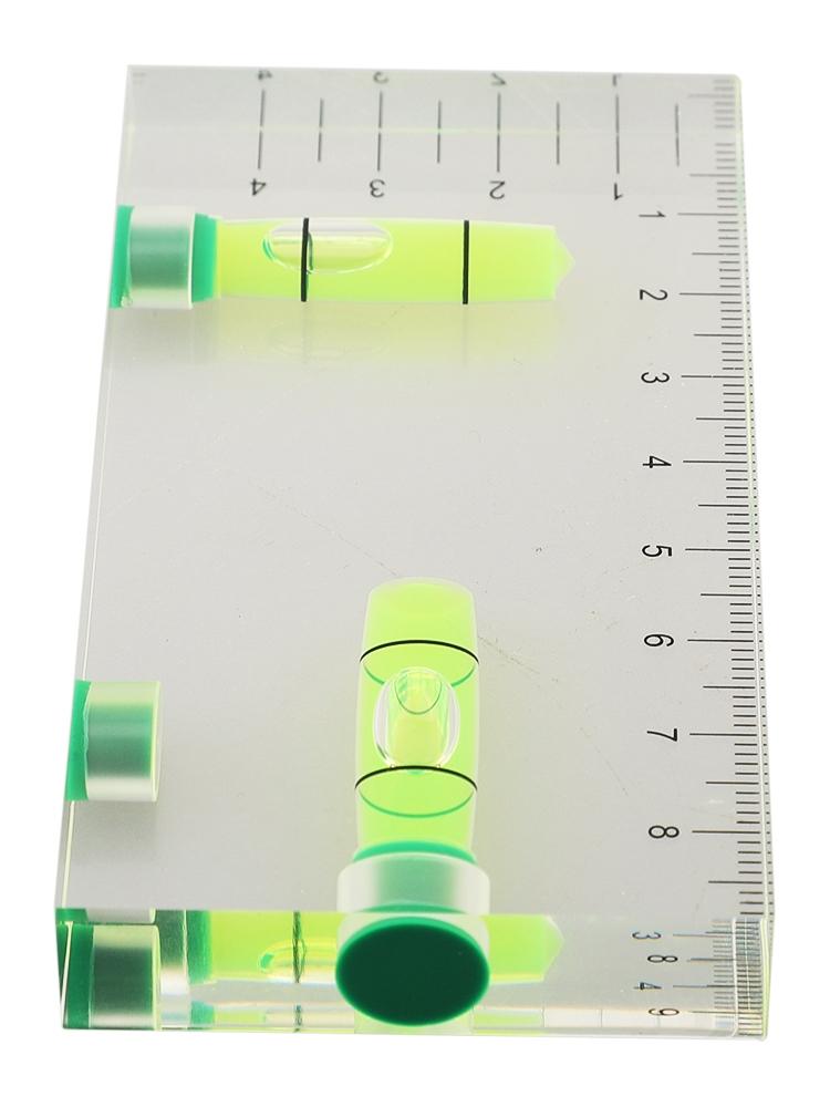 Level Ruler Magnetic Level Transparent Two Direction 90 \'parts