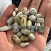 Natural Crystal Agate Jade Gemstone Ornaments for Bonsai or Fish Tanks (12-15mm)