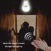 3W/5W/7W/9W E27 AC 85-265V Weitspannungs-Smart-LED-Sound-Licht-Sensor-Lampe