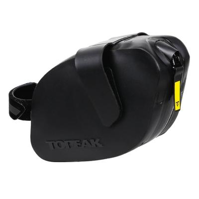 TOPEAK Waterproof DynaWedge Strap Large Bicycle Saddlebag, Black
