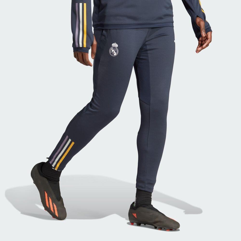 Adidas Vintage Sport Tapered Pants With Three Stripe Print Men Pants Legendary-Ink-Blue IB0876