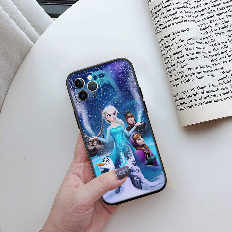RT49 Frozen Olaf Elsa Anna Phone Case for iPhone 7 8 11 12 13 14 15 16 17 16E XS Pro Max XR X SE Air