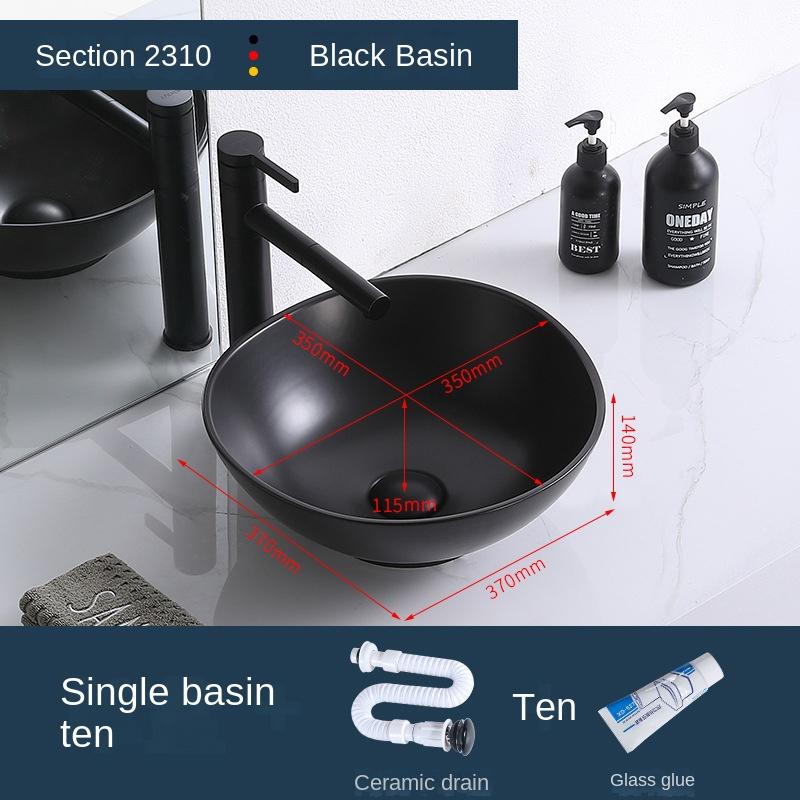 Ceramic Matte Countertop Washbasin Washbasin Engineering Hotel Apartment Bathroom Washbasin