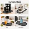 Xiaomi Silicone Coffee Machine Mat Anti Slip Countertop Drip Tray for Espresso Maker Coffee Bar Spill Pad Kitchen Protector Easy Clean