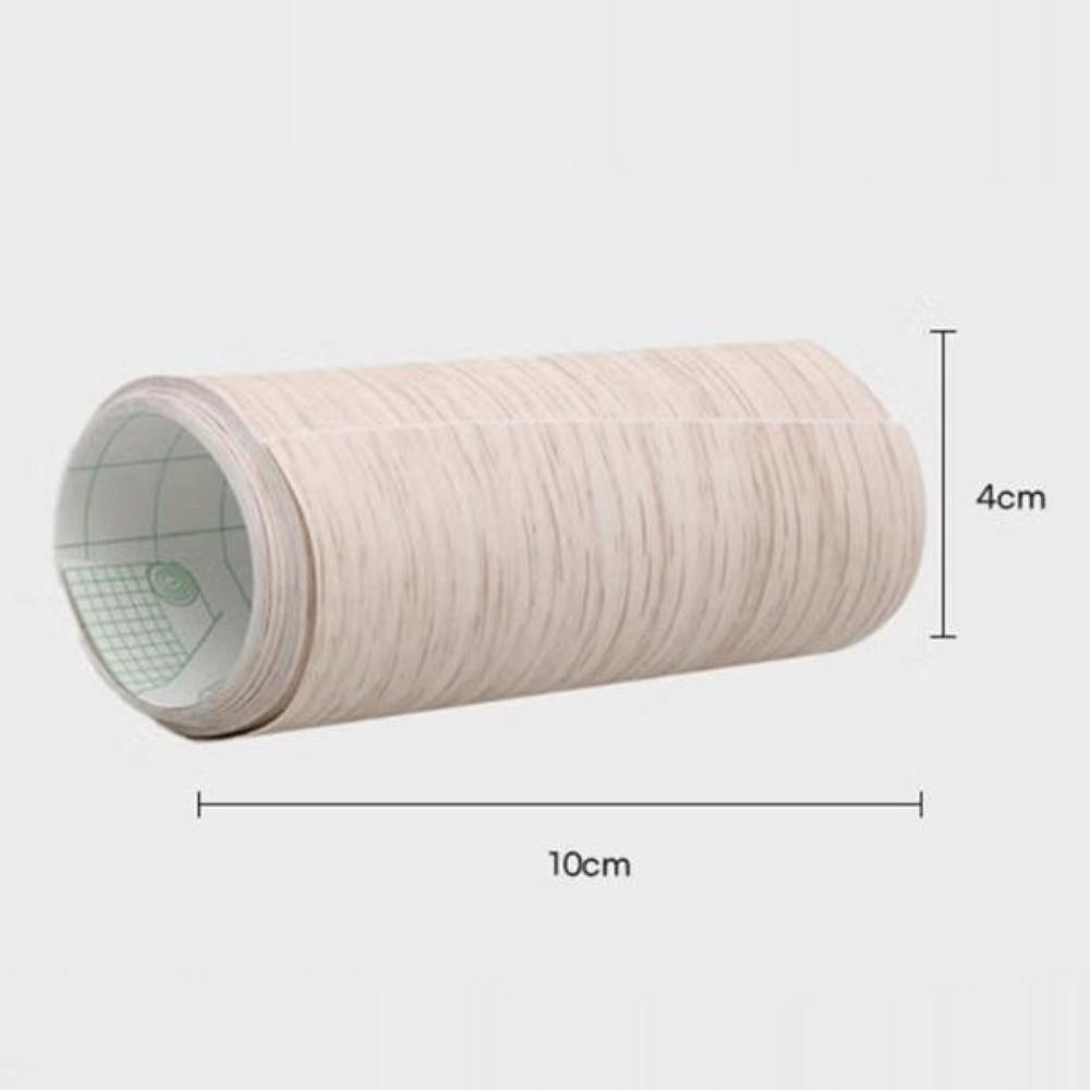 Wood Grain Reform Sticker Strip Wallpaper 10X180cm Natural Walnut / Ash