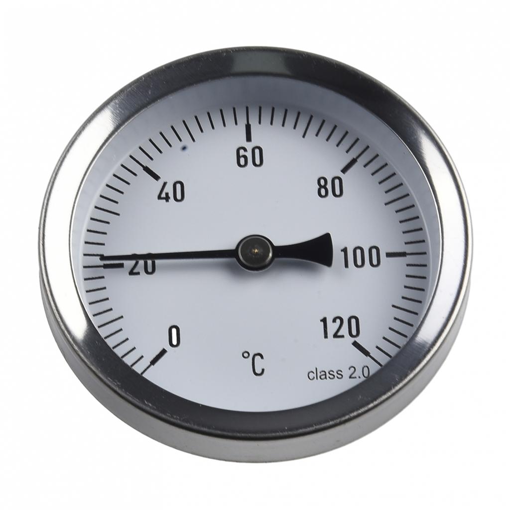 Heißwasser Öltanks Rohrthermometer 0-120 Grad Gesamtlänge: 68mm/ 2.7 Zoll