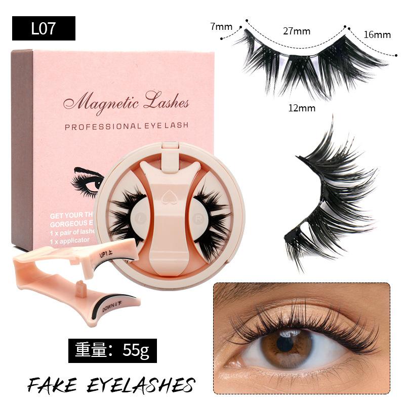 Hot Quantum Magnetic Eyelash Curler Little Devil Magnetic False Eyelashes 6D Magnet Eyelashes Magnetic False Eyelashes for Women