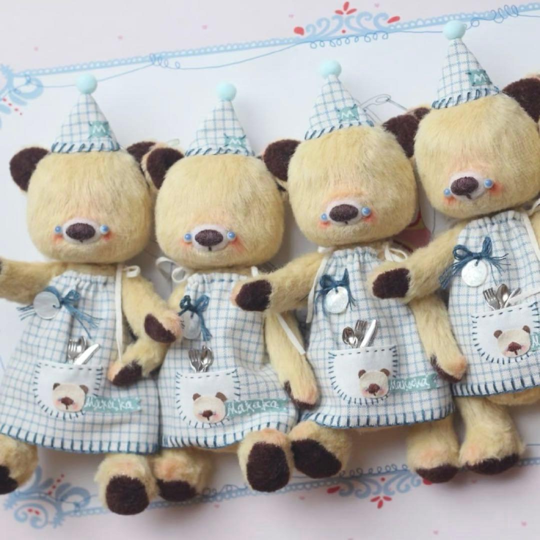 

[USED] Teddy Bear, Overseas Artist, Plush Toy, Party Bear, Handmade Bear