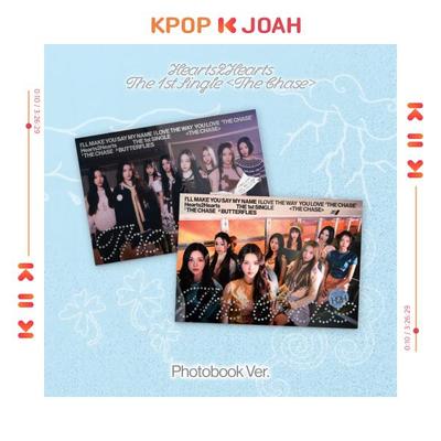 (FOTOBOEK Ver.) HEARTS2HEARTS [THE CHASE] 1e Single Album