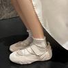 Fashion Platform Cutout Sneakers Women's 2025 Summer New Outdoor Single Shoes