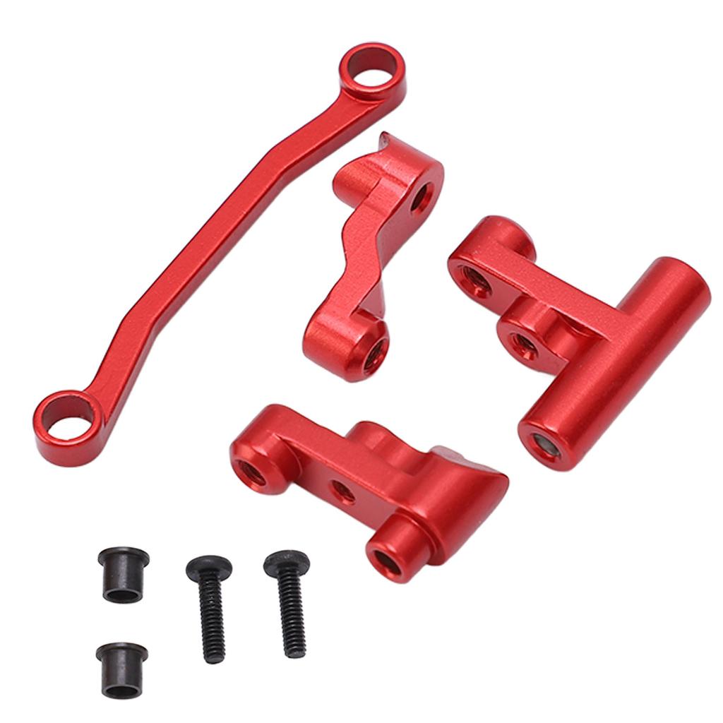 RC Steering Assembly Aluminum Alloy Replacement Exquisite Upgrade Parts for LaTrax Teton 1Celsius18 RC Car