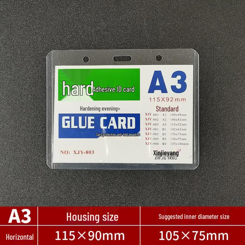 ID Card Holder with Lanyard for Work, Exhibition, and Student Badges