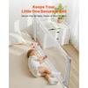 VEVOR Toddler Bed Rail, Kids Beds Guard Rail with Reinforced Iron Pipe and Oxford Cloth, Adjustable Height Bed Side Railing