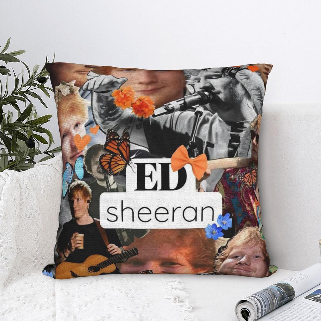 Ed Sheeran Loop Tour 2026 Pillowcase Merchandise Printing Cushion Cover Decorative  Pillow Case Cover Home Multiple Sizes
