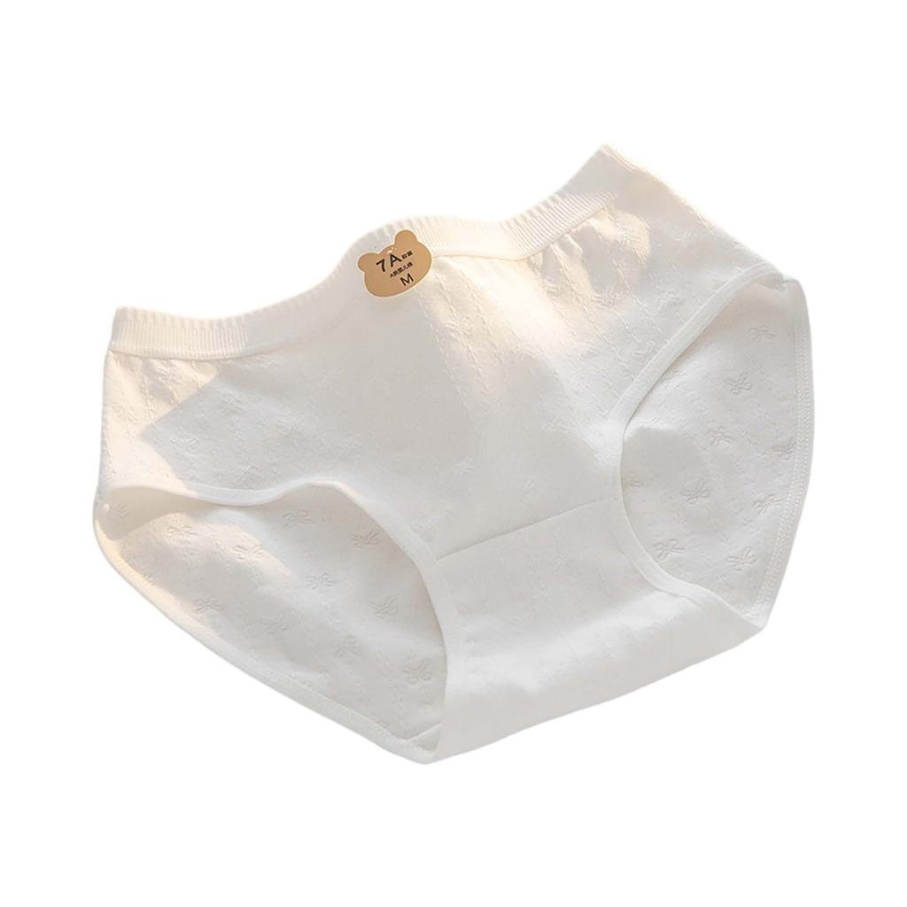 5 Pack Women Underwear Plus Size Comfortable Breathable Cotton Blend Triangle Panties Soft Fabric Stretch Waistband Seamless Design