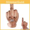 Scary Middle Finger Halloween Mask Latex Full Head Costume Party Prop Cosplay