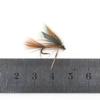 MNFT 10PCS 12# Dry Flies Economic Fly Selection Fishing Lures Golden Wire Yellow Zebra Body Fishing Flies