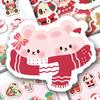 100PCS Cute Christmas Animals Graffiti Stickers  DIY Kids Toys Gift Scrapbooking Stationery Album Funny Sticker Decal Decoration