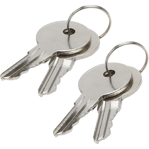 CH751 Keys for RV compartments, Campers, Storage Cabinets, Trailers, Controller Covers, Carts, Perfect Replacement Keys (Set of 4)